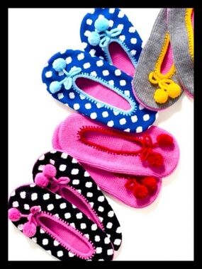 💕ⓅⒾⓃⓀ ⓋⓈ VINTAGE/RARE Slipper Socks✨NWT💕